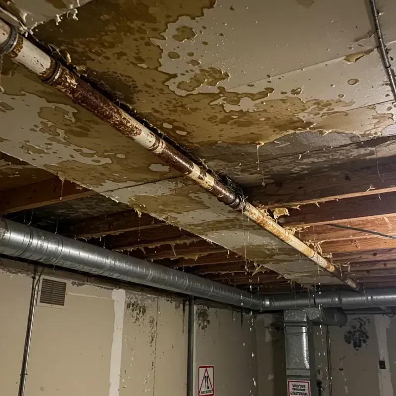 Ceiling Water Damage Repair in Meade, KS